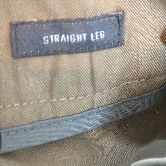 Bonobos Mens Khaki Straight Leg Wednesday Warrior Dress Pants 100% Cotton 34/36 - Picture 7 of 10